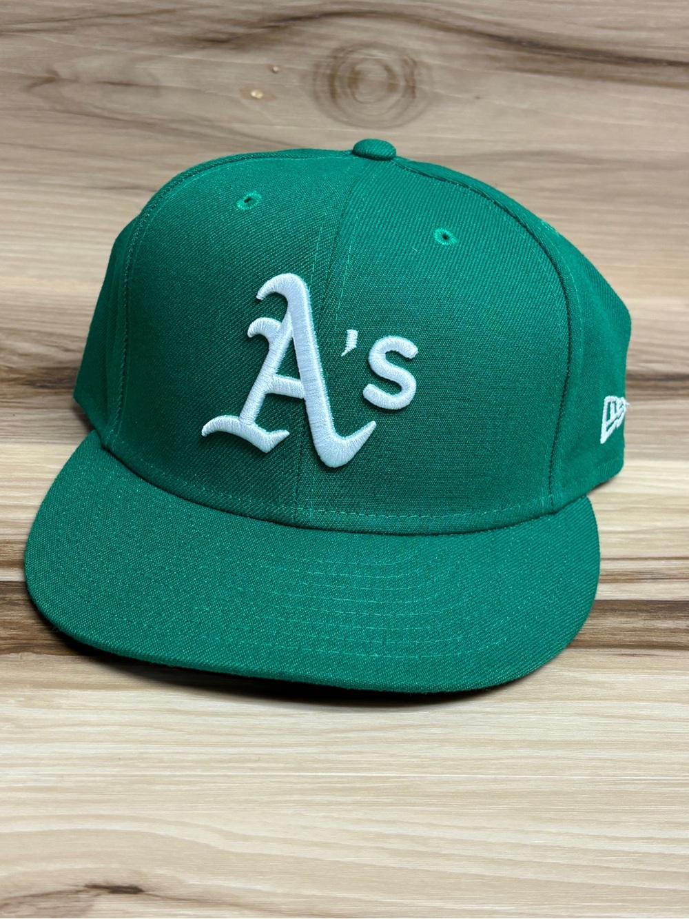 Oakland A’s fitted New Era ball cap size 7 3/8